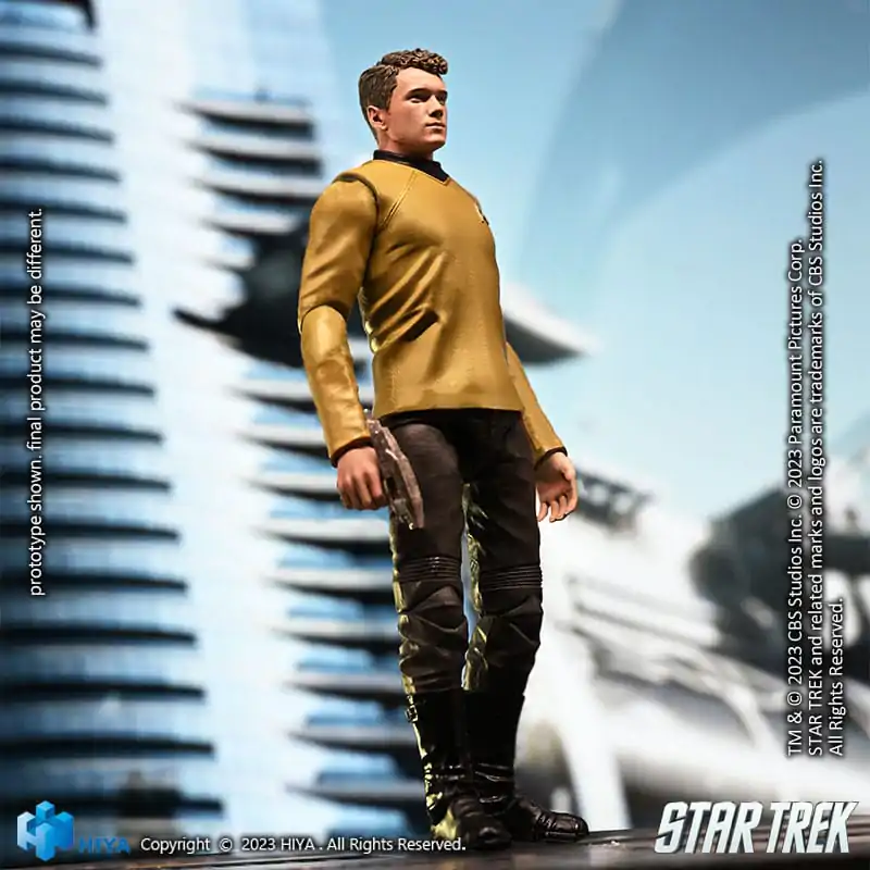 Star Trek Exquisite Mini akčná figúrka 1/18 Star Trek 2009 Chekov 10 cm produktová fotografia