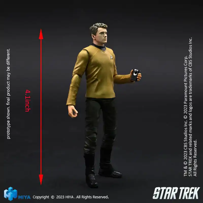 Star Trek Exquisite Mini akčná figúrka 1/18 Star Trek 2009 Chekov 10 cm produktová fotografia