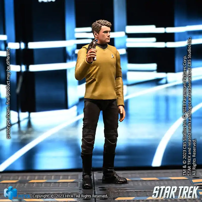 Star Trek Exquisite Mini akčná figúrka 1/18 Star Trek 2009 Chekov 10 cm produktová fotografia