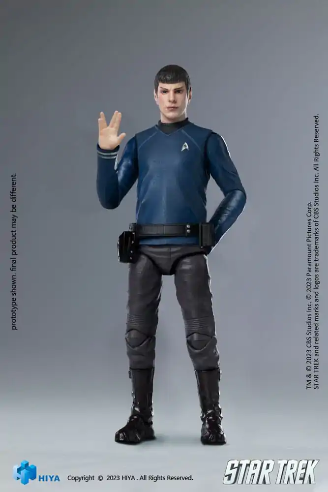 Star Trek Exquisite Mini Akčná Figúrka 1/18 Star Trek 2009 Spock 10 cm produktová fotografia
