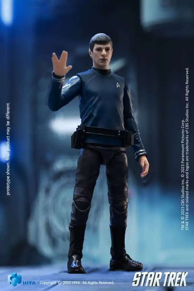 Star Trek Exquisite Mini Akčná Figúrka 1/18 Star Trek 2009 Spock 10 cm produktová fotografia