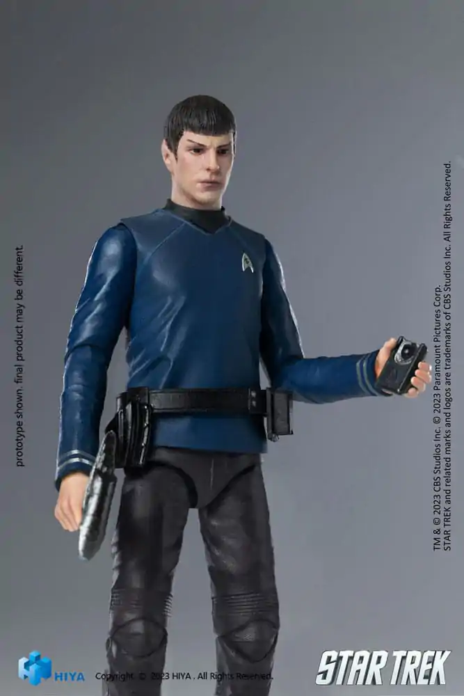 Star Trek Exquisite Mini Akčná Figúrka 1/18 Star Trek 2009 Spock 10 cm produktová fotografia
