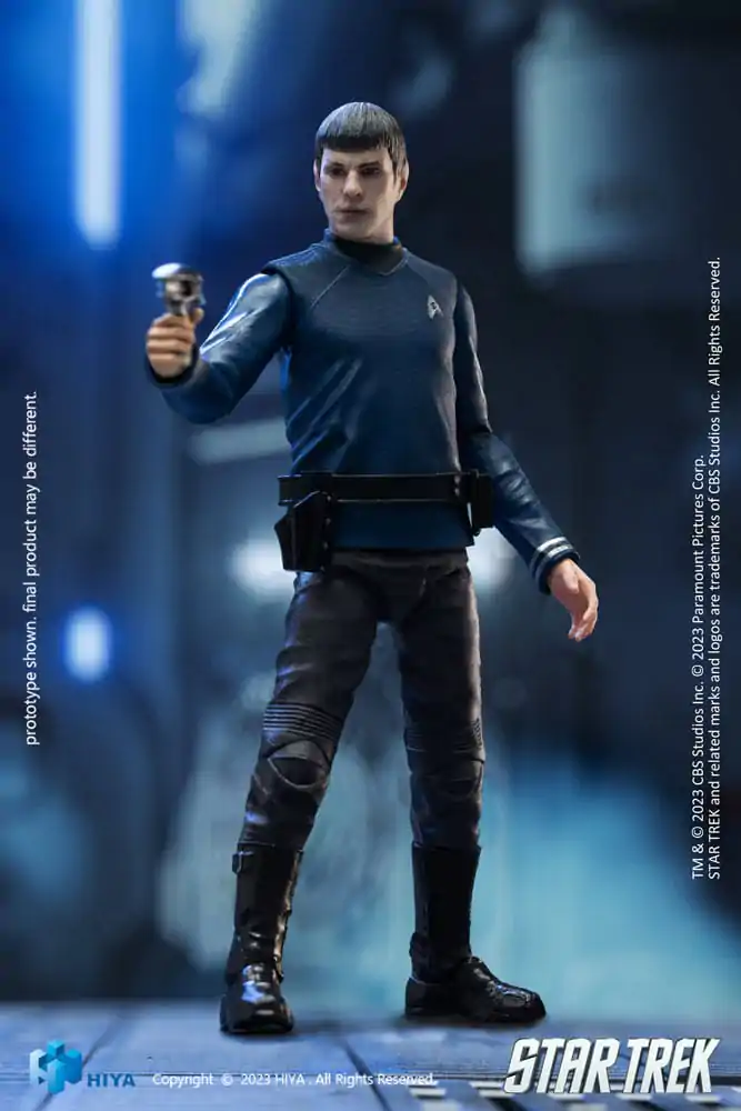 Star Trek Exquisite Mini Akčná Figúrka 1/18 Star Trek 2009 Spock 10 cm produktová fotografia
