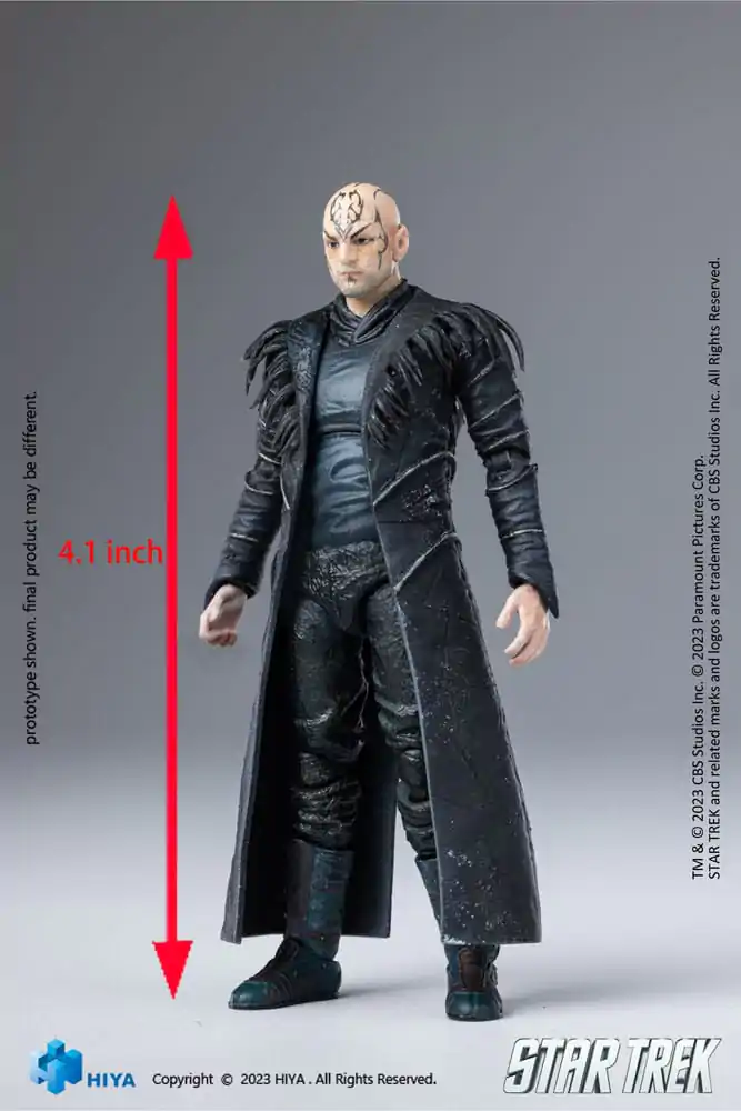 Star Trek Exquisite Mini akčná figúrka 1/18 Star Trek 2009 Spock Prime 10 cm produktová fotografia