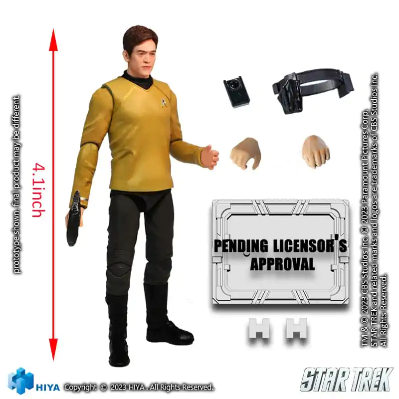 Star Trek Exquisite Mini akčná figúrka 1/18 Star Trek 2009 Sulu 10 cm produktová fotografia