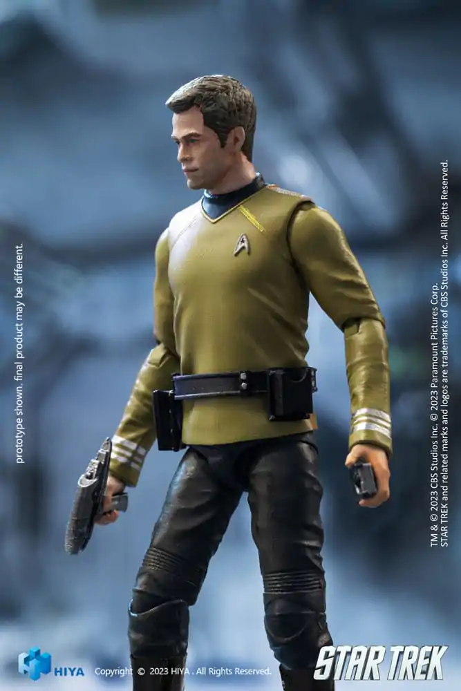 Star Trek Exquisite Mini Akčná figúrka 1/18 Star Trek 2009 Kirk 10 cm termékfotó