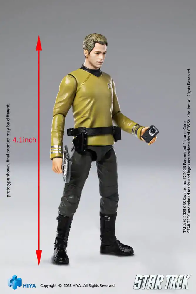 Star Trek Exquisite Mini Akčná figúrka 1/18 Star Trek 2009 Kirk 10 cm termékfotó