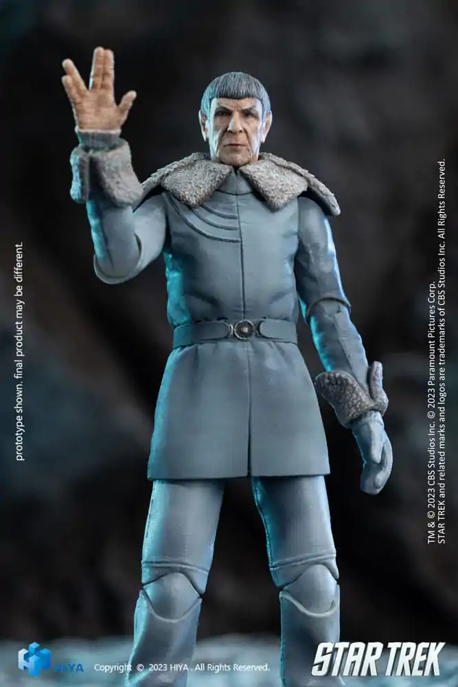 Star Trek Exquisite Mini akčná figúrka 1/18 Star Trek 2009 Spock Prime 10 cm produktová fotografia