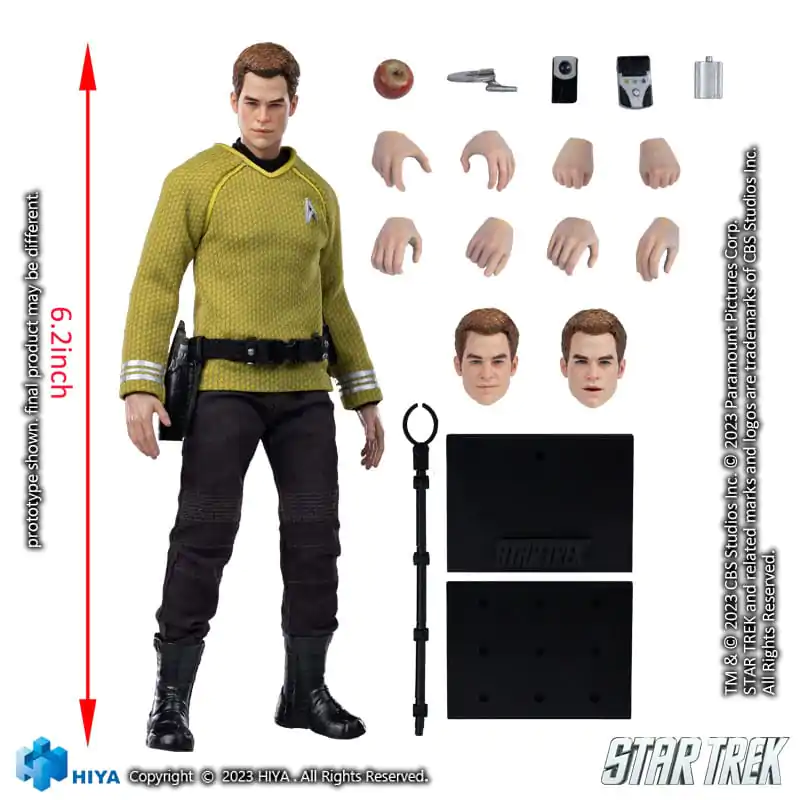 Star Trek Exquisite Super Series Akčná Figúrka 1/12 Kirk 16 cm produktová fotografia