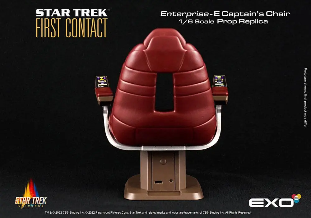 Star Trek: First Contact Replika 1/6 Enterprise-E Kapitánszék 15 cm termékfotó