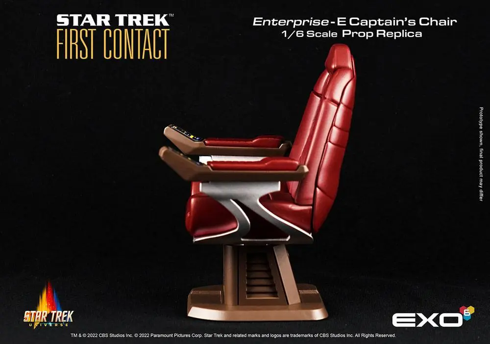 Star Trek: First Contact Replika 1/6 Enterprise-E Kapitánszék 15 cm termékfotó