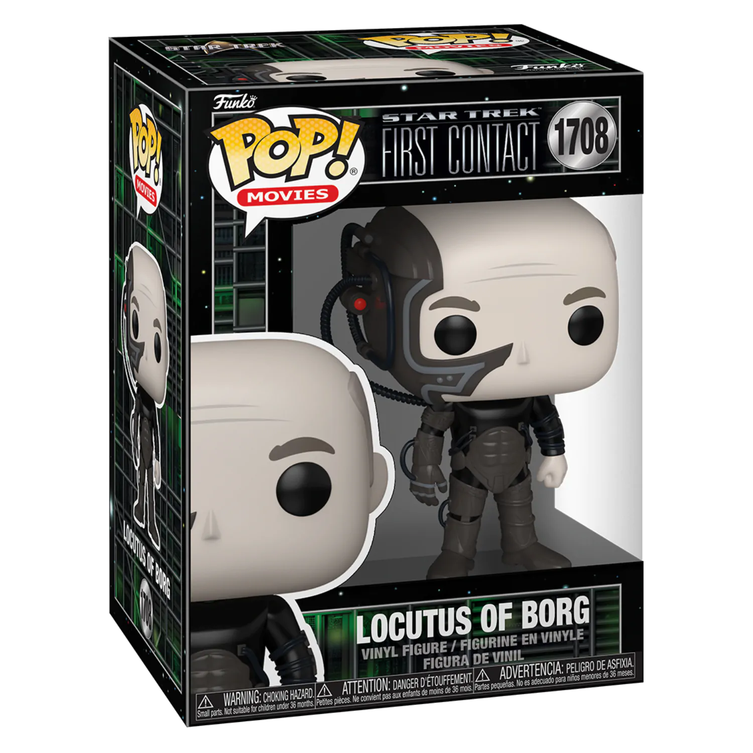 Star Trek First Contact Funko POP! TV vinylová figúrka Picard (Borg) 9 cm produktová fotografia