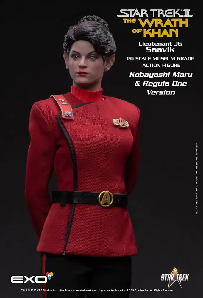Star Trek II: The Wrath of Khan Akčná figúrka 1/6 Lt. Saavik (Kobayashi Maru Version) 28 cm produktová fotografia