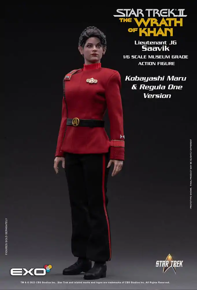 Star Trek II: The Wrath of Khan Akčná figúrka 1/6 Lt. Saavik (Kobayashi Maru Version) 28 cm produktová fotografia