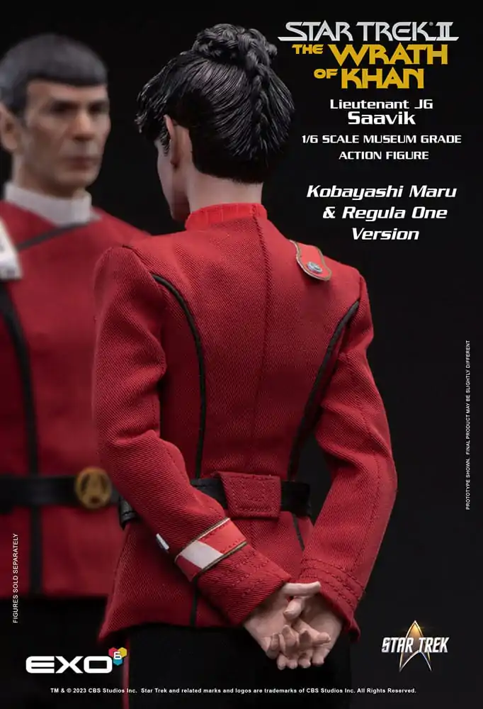 Star Trek II: The Wrath of Khan Akčná figúrka 1/6 Lt. Saavik (Kobayashi Maru Version) 28 cm produktová fotografia