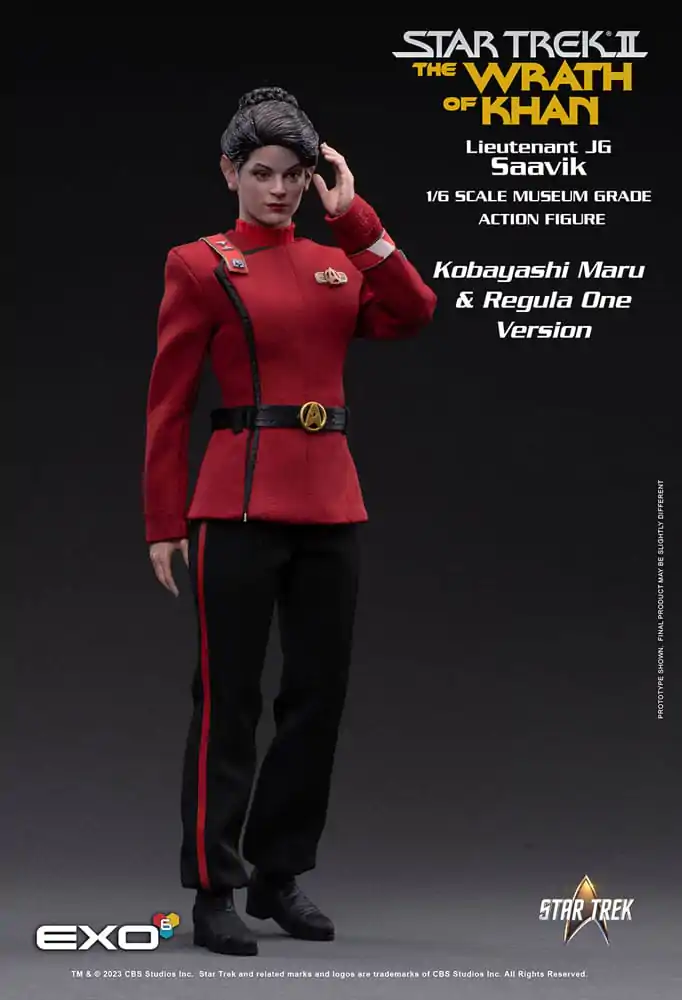 Star Trek II: The Wrath of Khan Akčná figúrka 1/6 Lt. Saavik (Regula One Version) 28 cm produktová fotografia