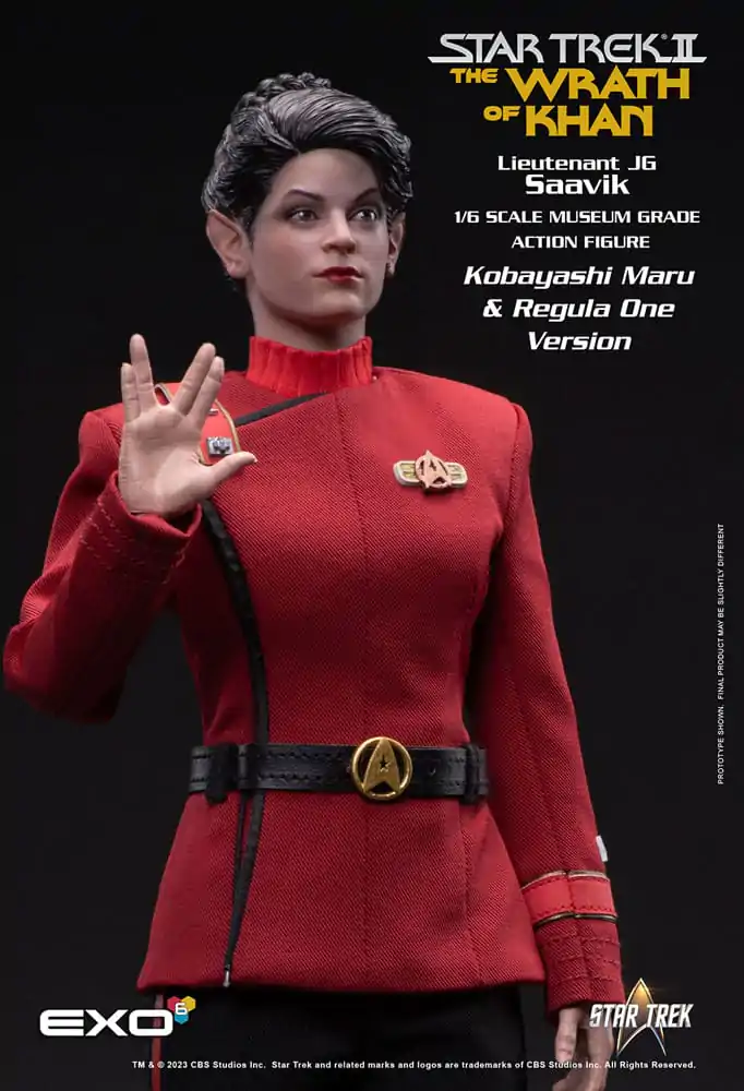 Star Trek II: The Wrath of Khan Akčná figúrka 1/6 Lt. Saavik (Regula One Version) 28 cm produktová fotografia