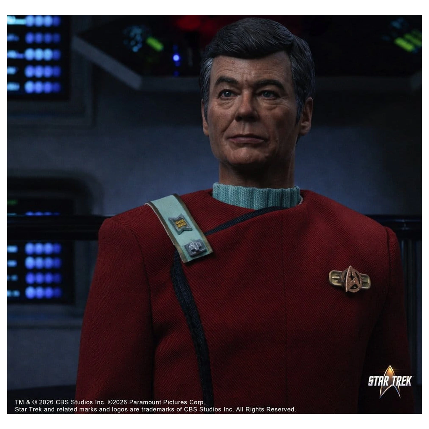 Star Trek II: The Wrath of Khan Action Figure 1/6 Dr. Leonard McCoy Kobayashi Maru Version 30 cm produktová fotografia