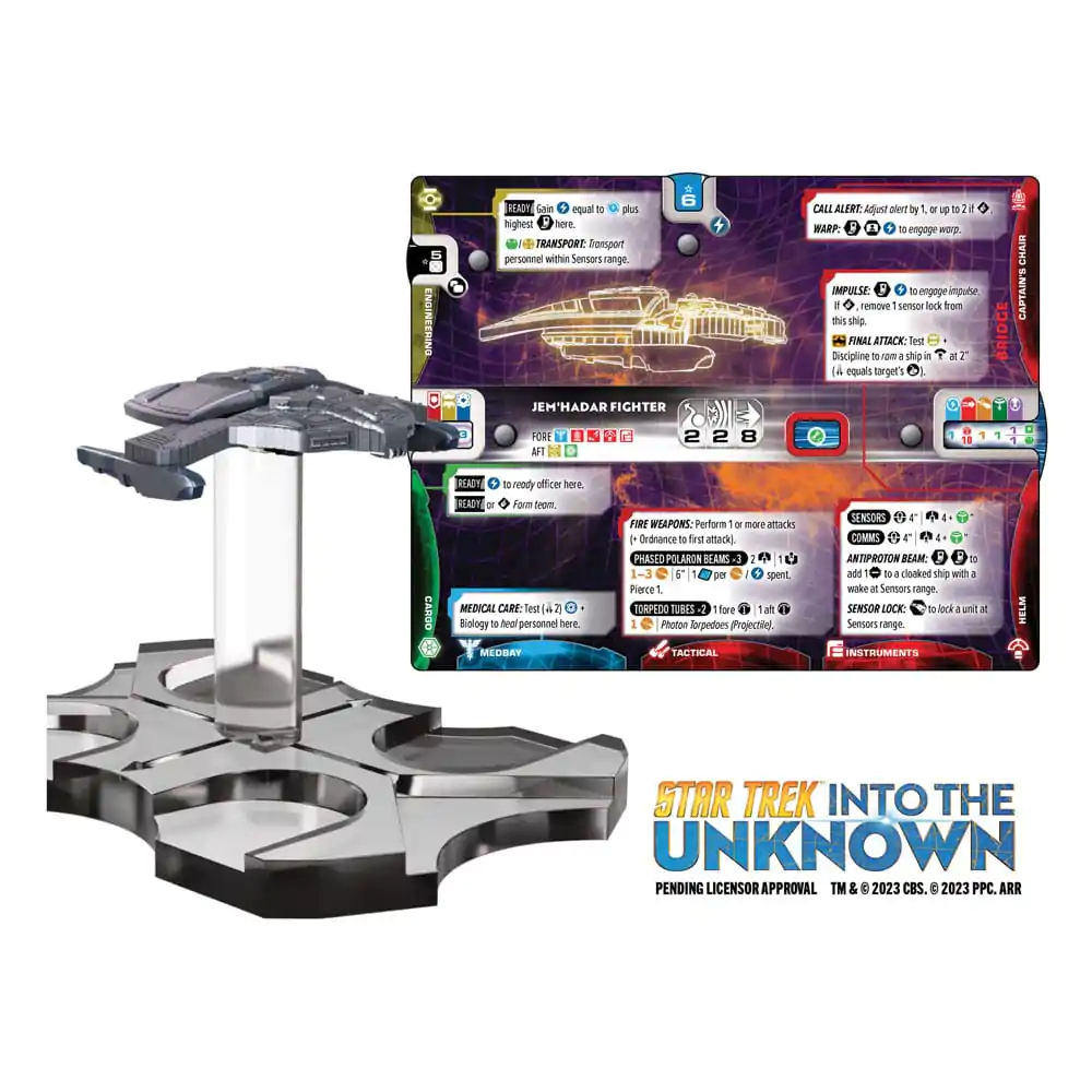 Star Trek: Into the Unknown Miniatures Game Expansion Federation vs. Dominion Core *English Version* - Rozšírenie pre hru s miniatúrami produktová fotografia