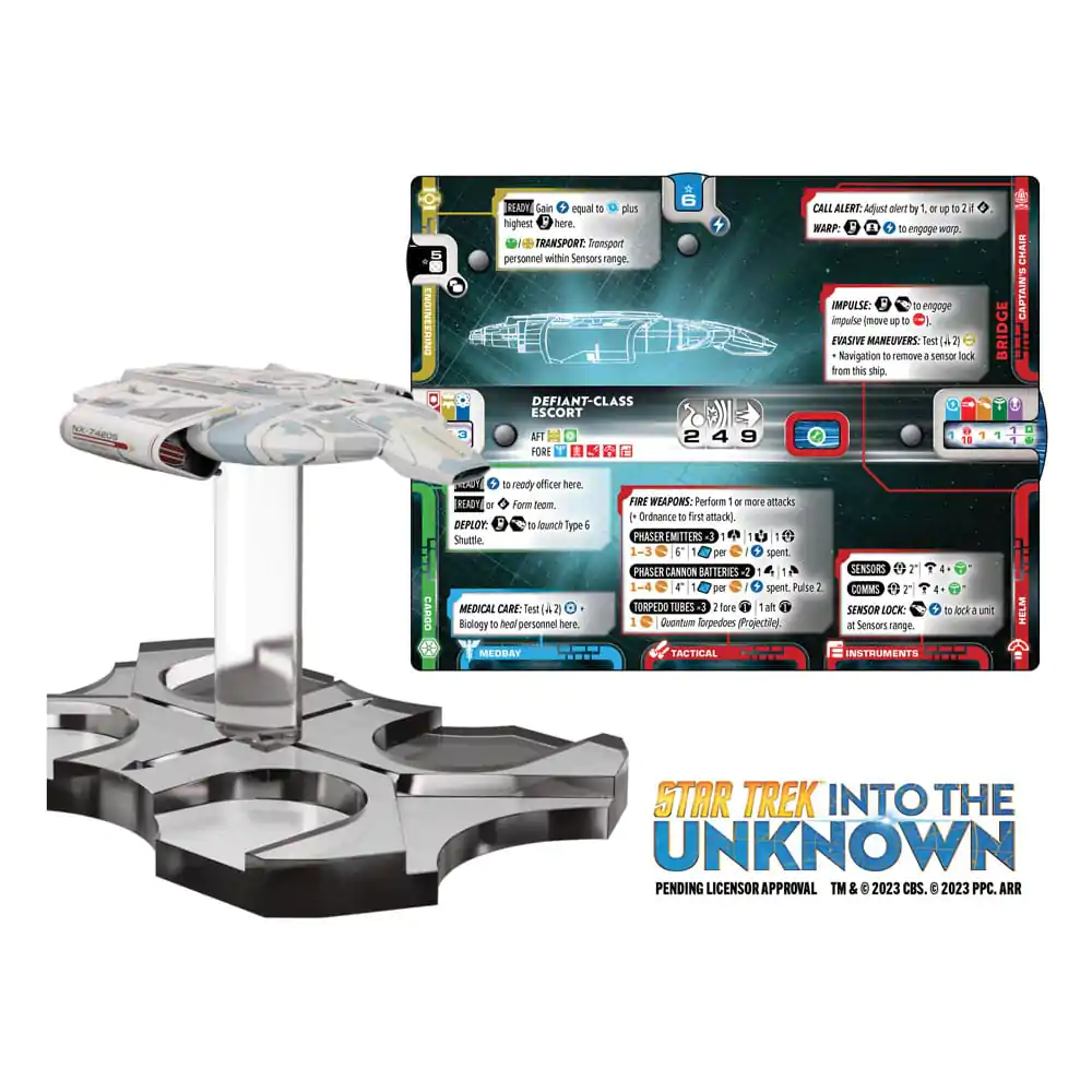 Star Trek: Into the Unknown Miniatures Game Expansion Federation vs. Dominion Core *English Version* - Rozšírenie pre hru s miniatúrami produktová fotografia