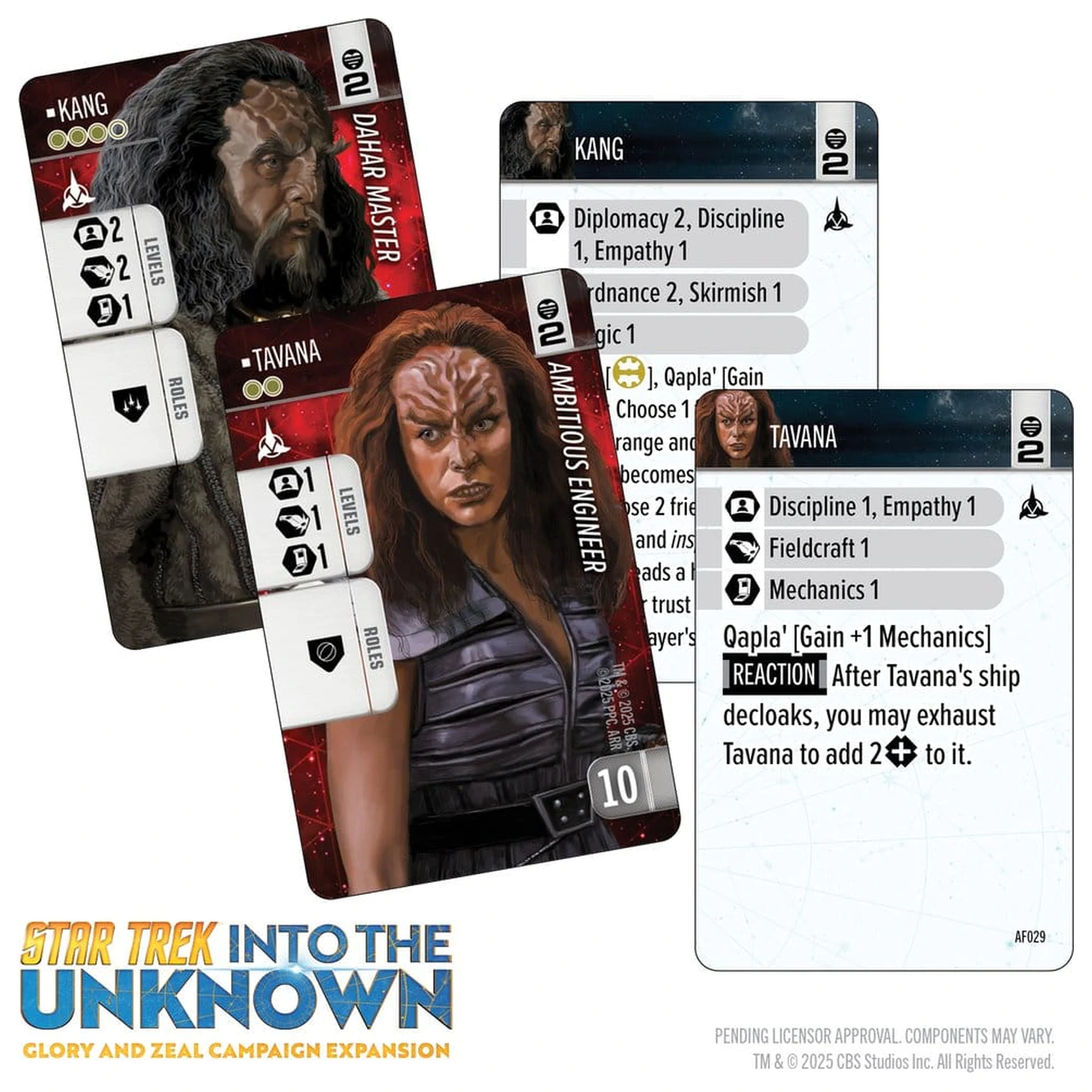 Star Trek: Into the Unknown Miniatures Game Expansion Glory and Zeal *anglická verzia* produktová fotografia