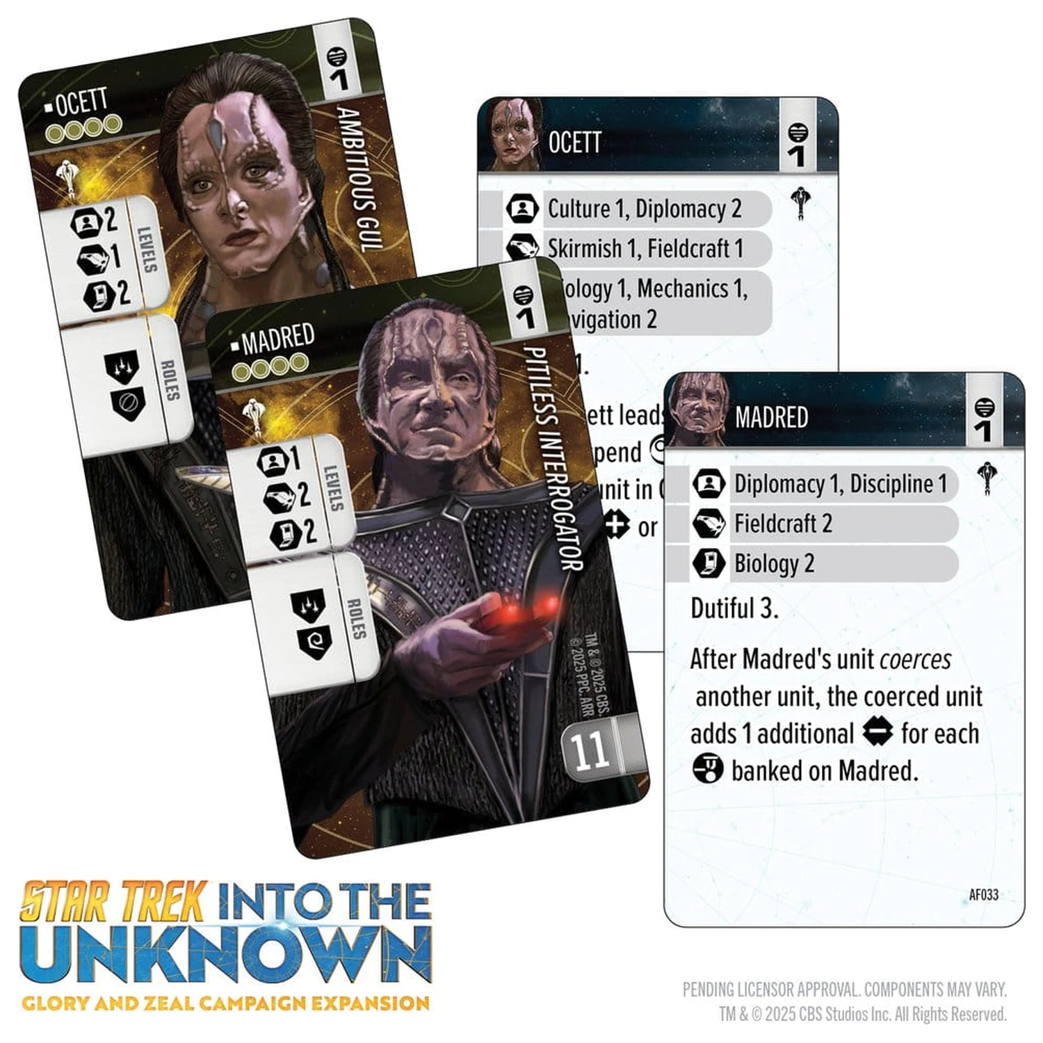Star Trek: Into the Unknown Miniatures Game Expansion Glory and Zeal *anglická verzia* produktová fotografia