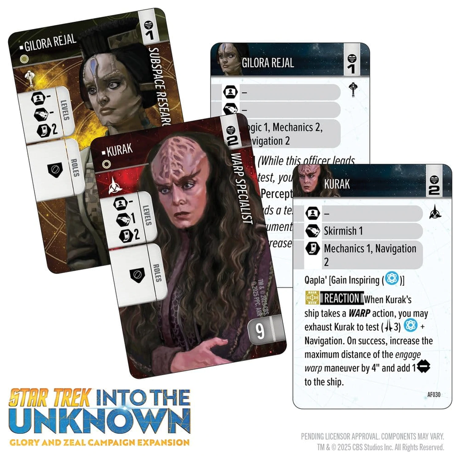Star Trek: Into the Unknown Miniatures Game Expansion Glory and Zeal *anglická verzia* produktová fotografia