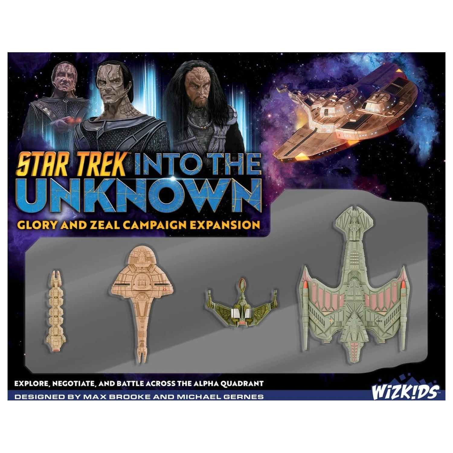 Star Trek: Into the Unknown Miniatures Game Expansion Glory and Zeal *anglická verzia* produktová fotografia