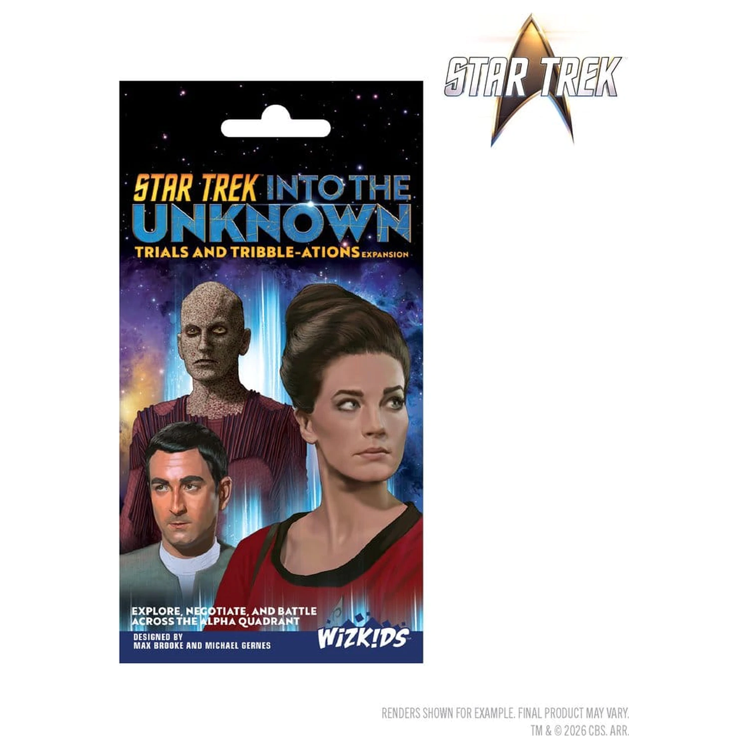 Star Trek: Into the Unknown - Trials and Tribble-ations balíček kariet produktová fotografia