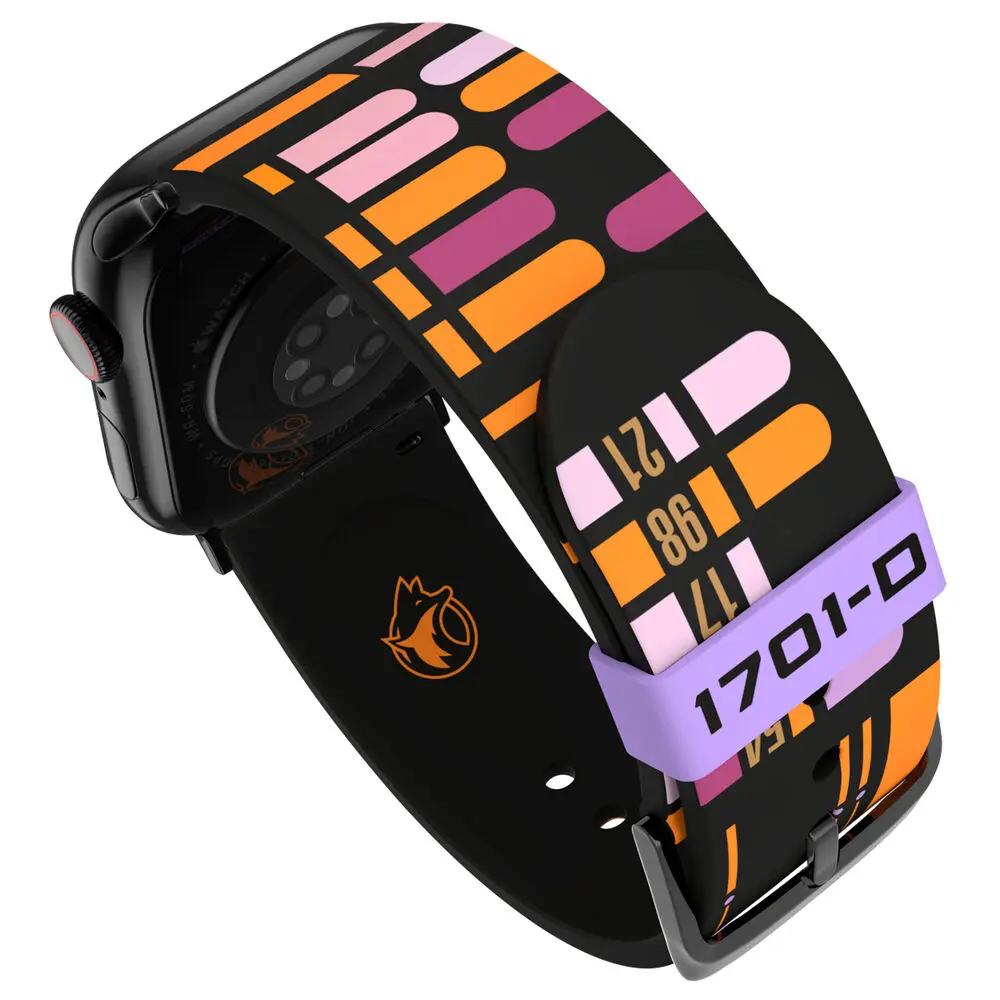 Star Trek LCARS Remienok na inteligentné hodinky + návrhy ciferníkov produktová fotografia