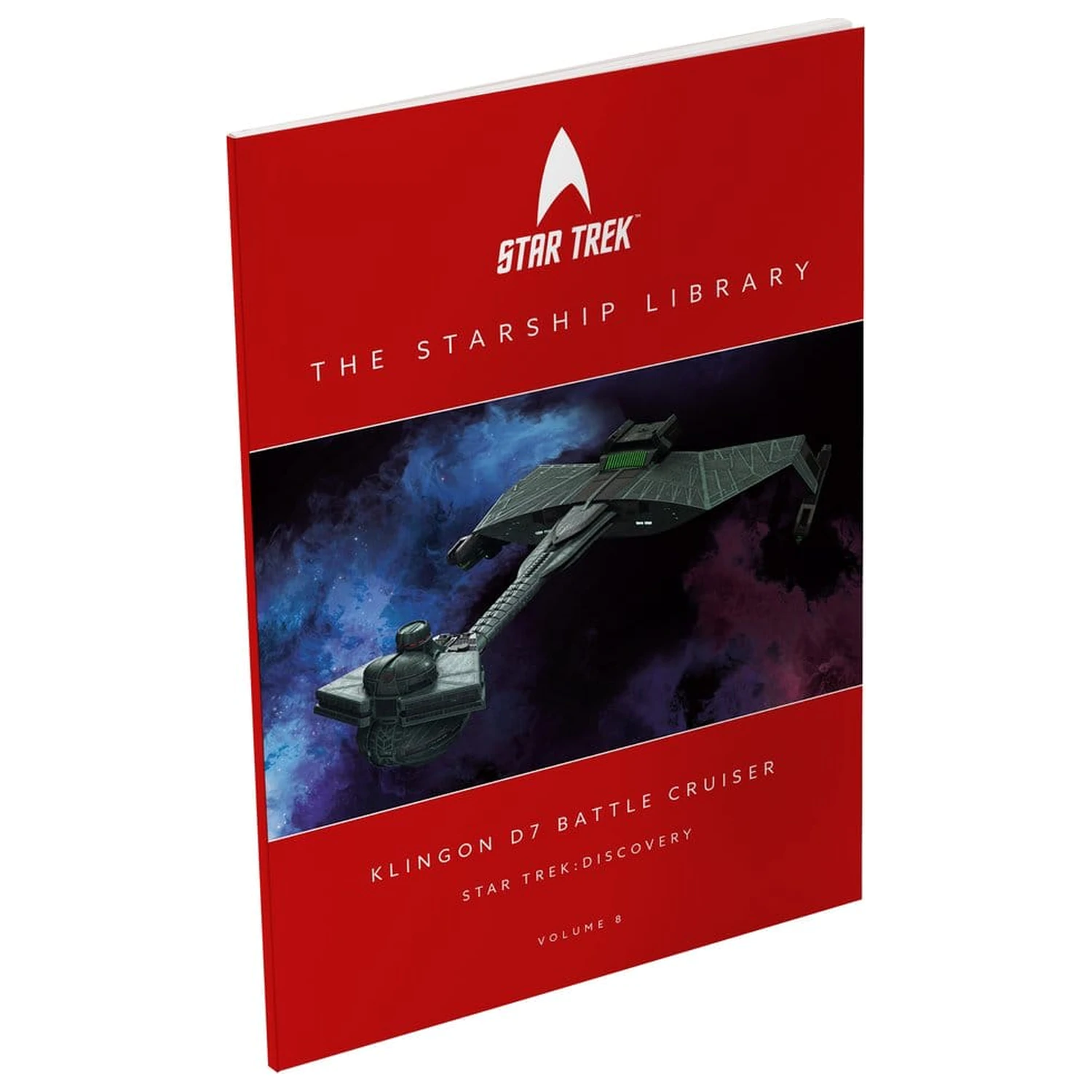 Star Trek Library Die-Cast Klingon D7 Battle Cruiser 10 cm produktová fotografia