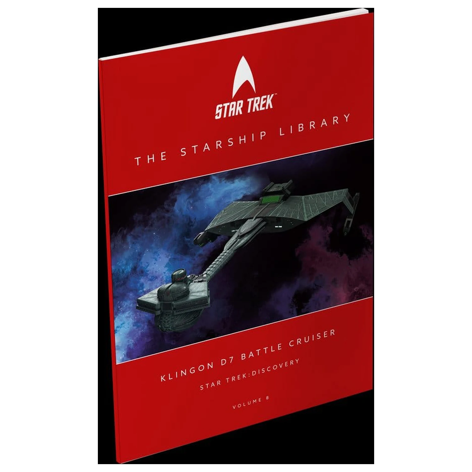 Star Trek Library Die-Cast Klingon D7 Battle Cruiser 10 cm produktová fotografia