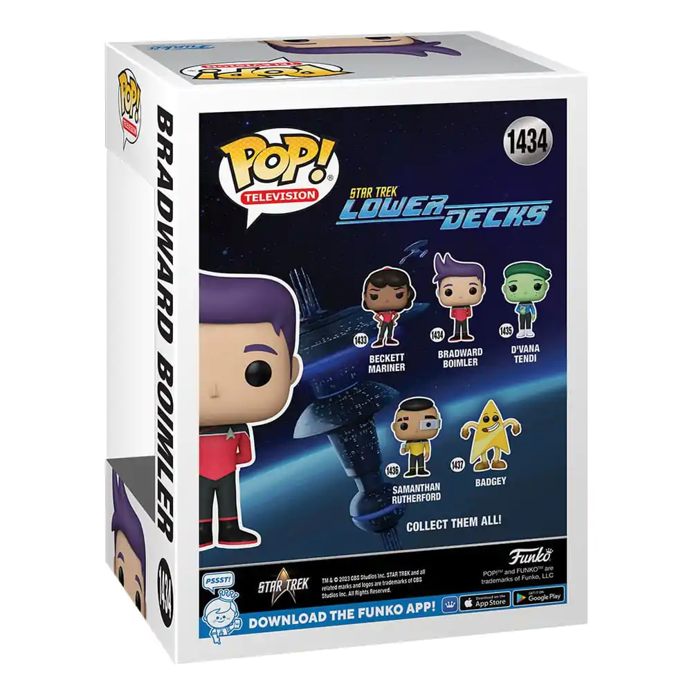 Star Trek Lower Decks POP! TV Vinyl figúrka Bradward 9 cm termékfotó