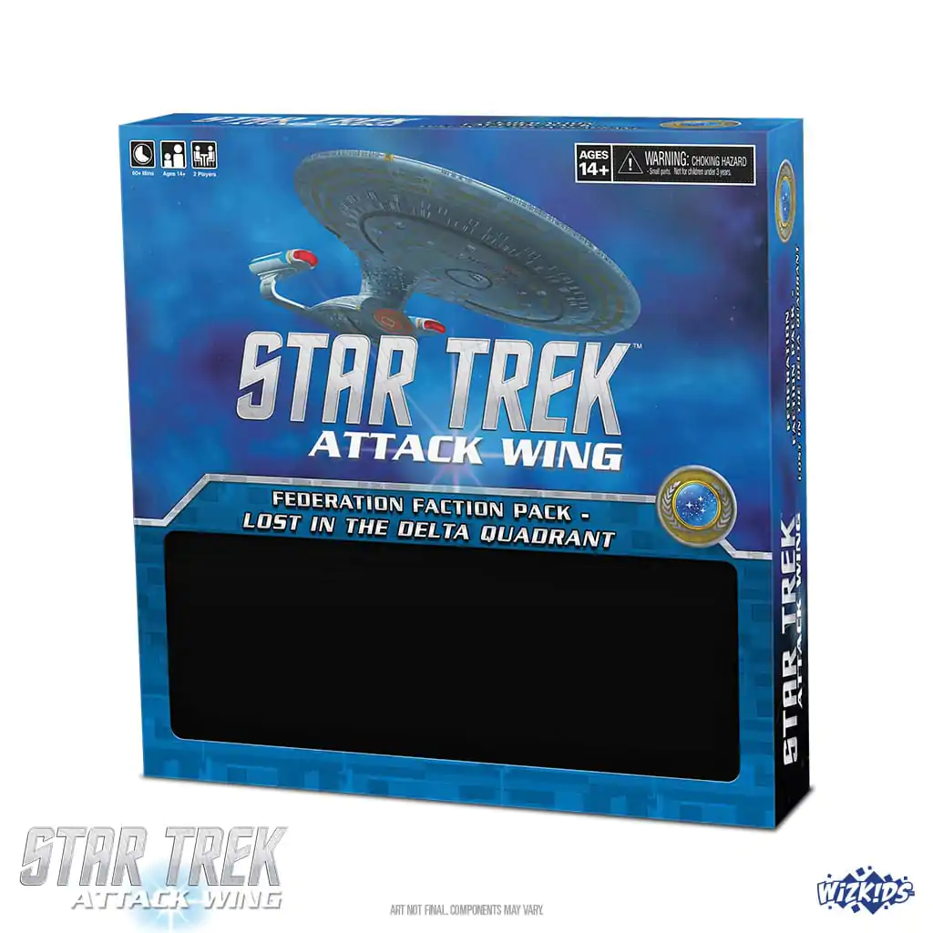 Star Trek Miniatures Game Rozšírenie Attack Wing: Federation Faction Balíček - Lost in the Delta Quadrant *English Version* produktová fotografia