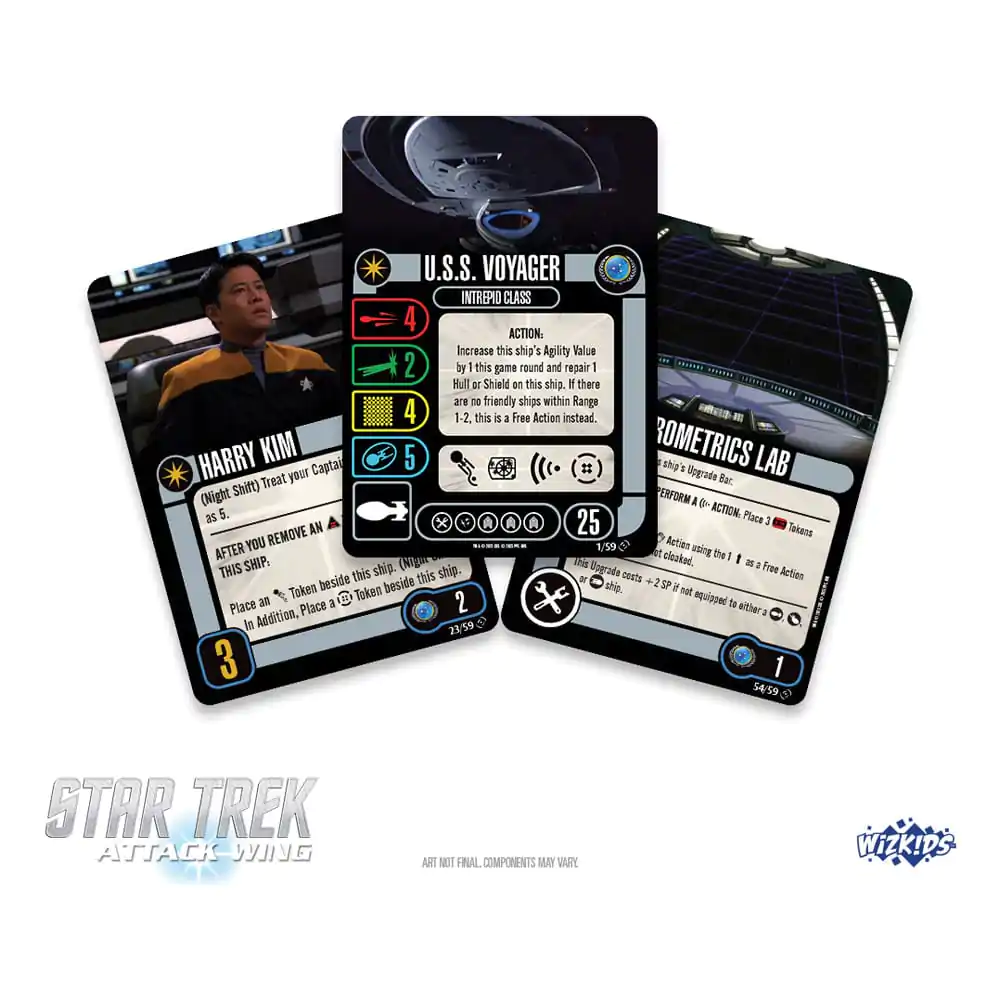 Star Trek Miniatures Game Rozšírenie Attack Wing: Federation Faction Balíček - Lost in the Delta Quadrant *English Version* produktová fotografia