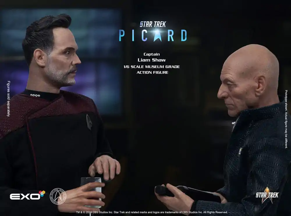 Star Trek: Picard Akčná figúrka 1/6 Captain Liam Shaw 30 cm produktová fotografia