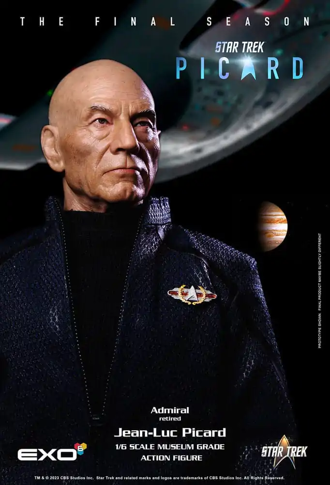 Star Trek: Picard akčná figúrka 1/6 Jean-Luc Picard 28 cm termékfotó