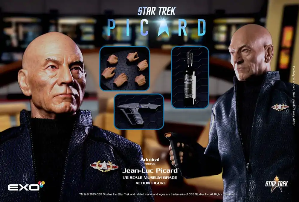 Star Trek: Picard akčná figúrka 1/6 Jean-Luc Picard 28 cm termékfotó