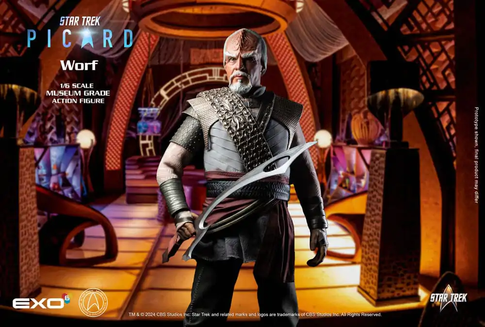 Star Trek: Picard Akčná figúrka 1/6 Worf 30 cm produktová fotografia