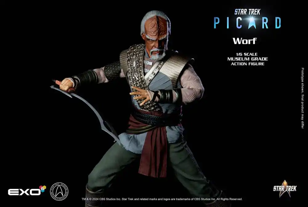 Star Trek: Picard Akčná figúrka 1/6 Worf 30 cm produktová fotografia