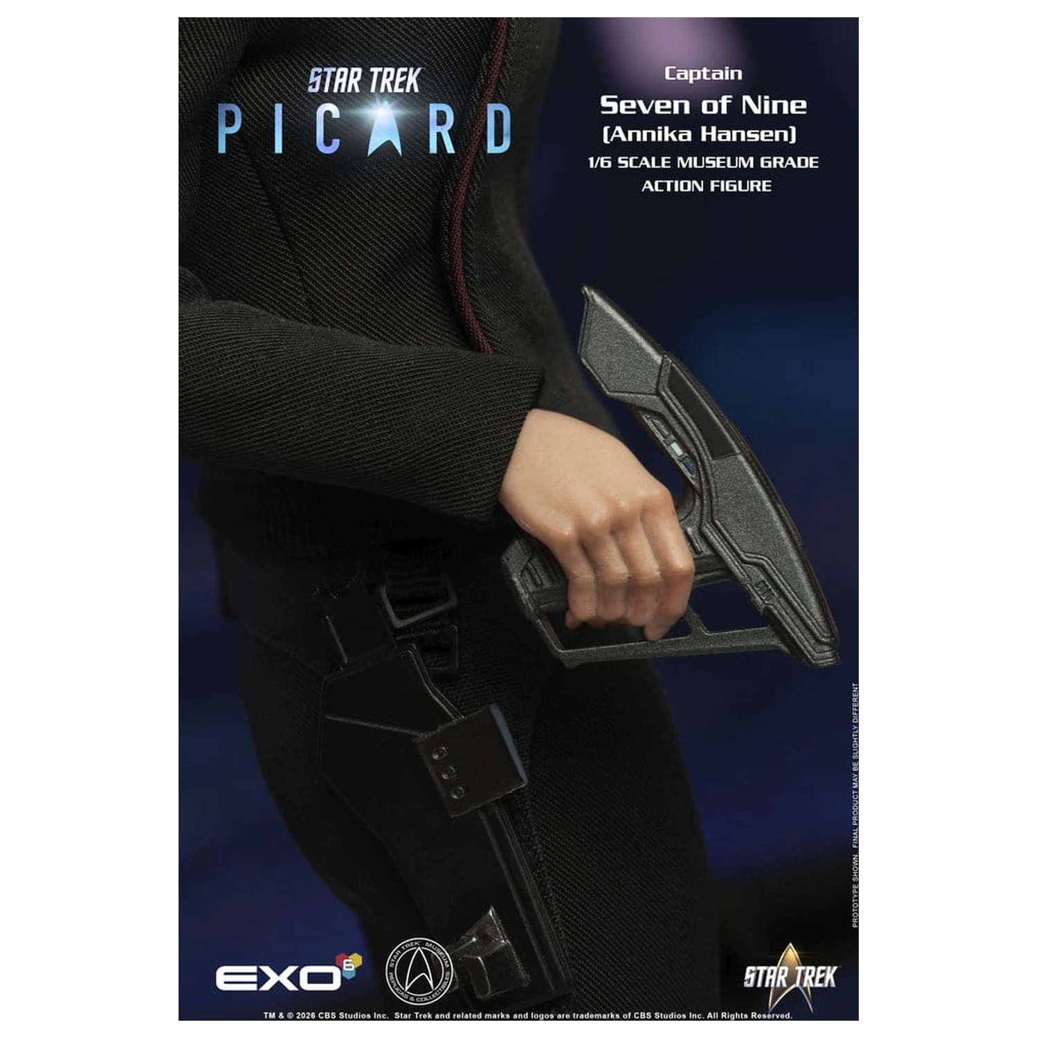 Star Trek: Picard akčná figúrka 1/6 Captain Seven of Nine 29 cm produktová fotografia