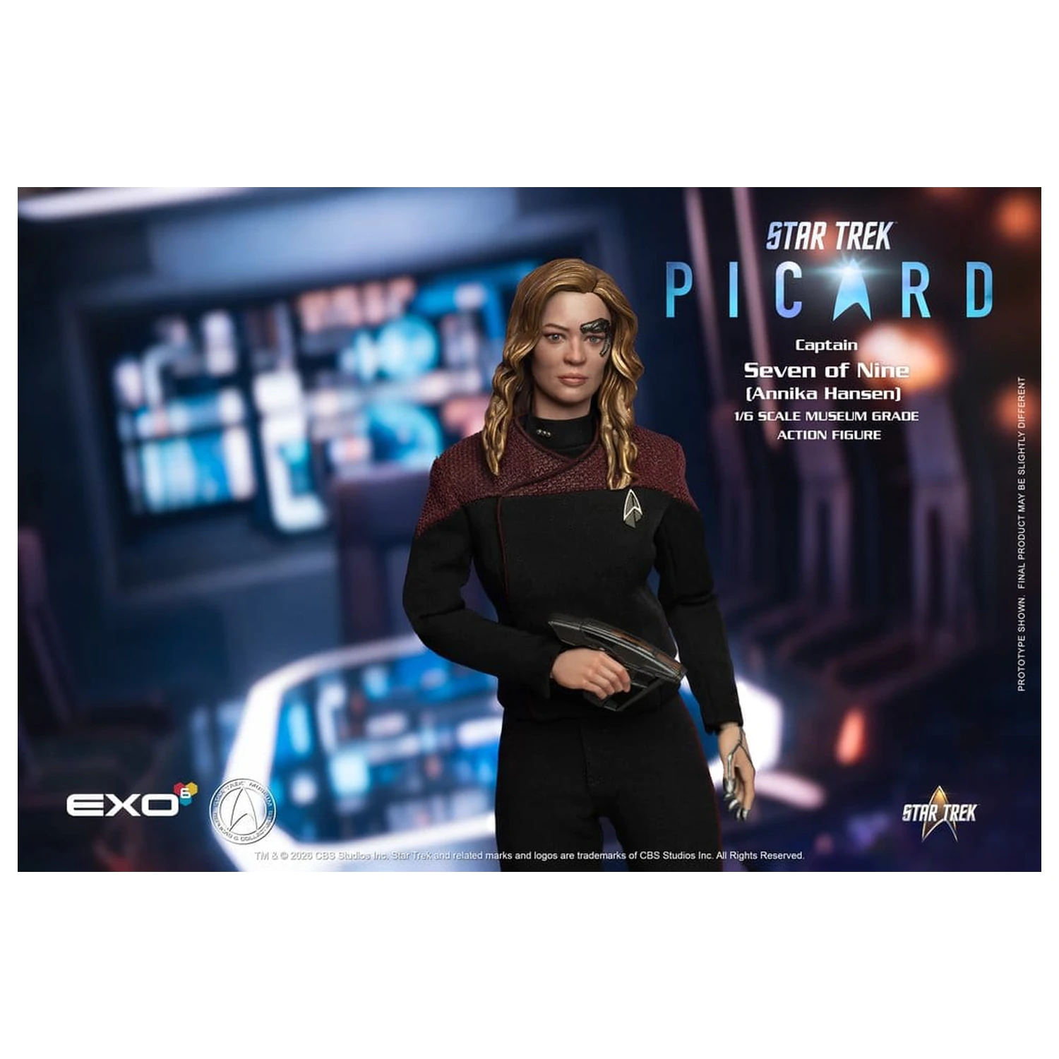 Star Trek: Picard akčná figúrka 1/6 Captain Seven of Nine 29 cm produktová fotografia