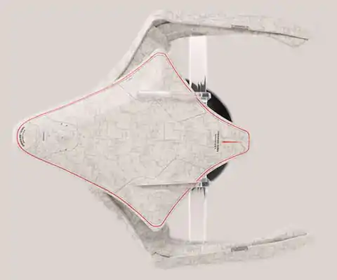 Star Trek: Picard Model USS Liu Cixin FC model produktová fotografia