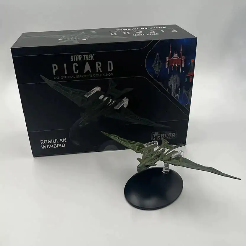 Star Trek Picard Starship Diecast Mini Replicas Romulan Warbird 21 cm odliatok, mini repliky produktová fotografia