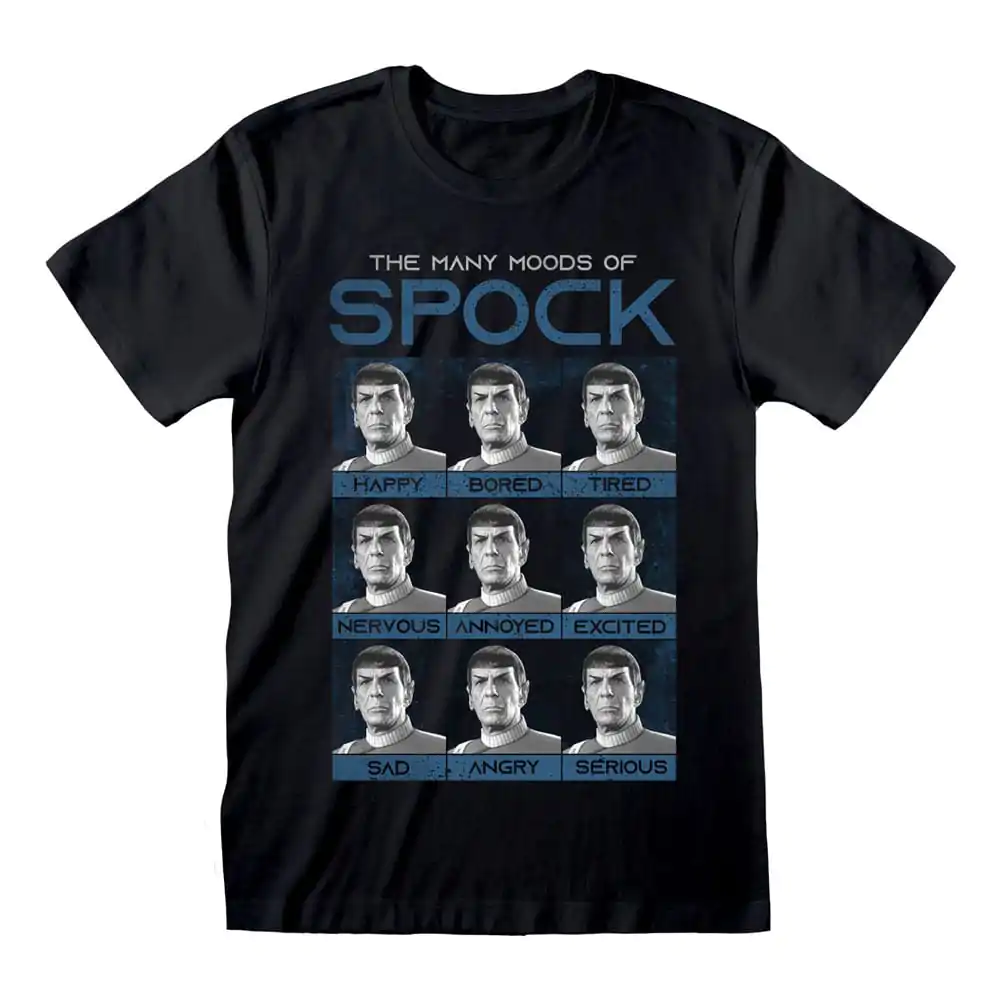 Star Trek T-Shirt Mnoho nálad Spocka produktová fotografia