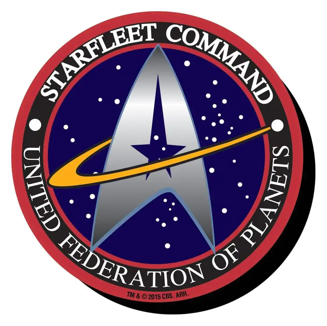 Star Trek: Starfleet Logo Funky Chunky Magnet – Magnetka produktová fotografia
