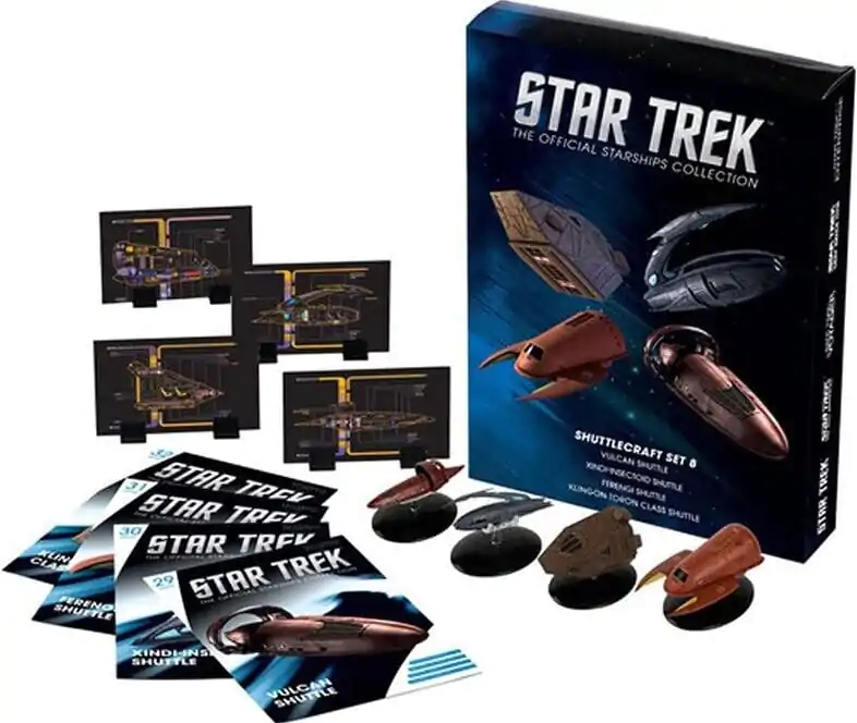 Star Trek Hviezdna loď Diecast Mini Repliky Kyvadlová súprava 8 termékfotó