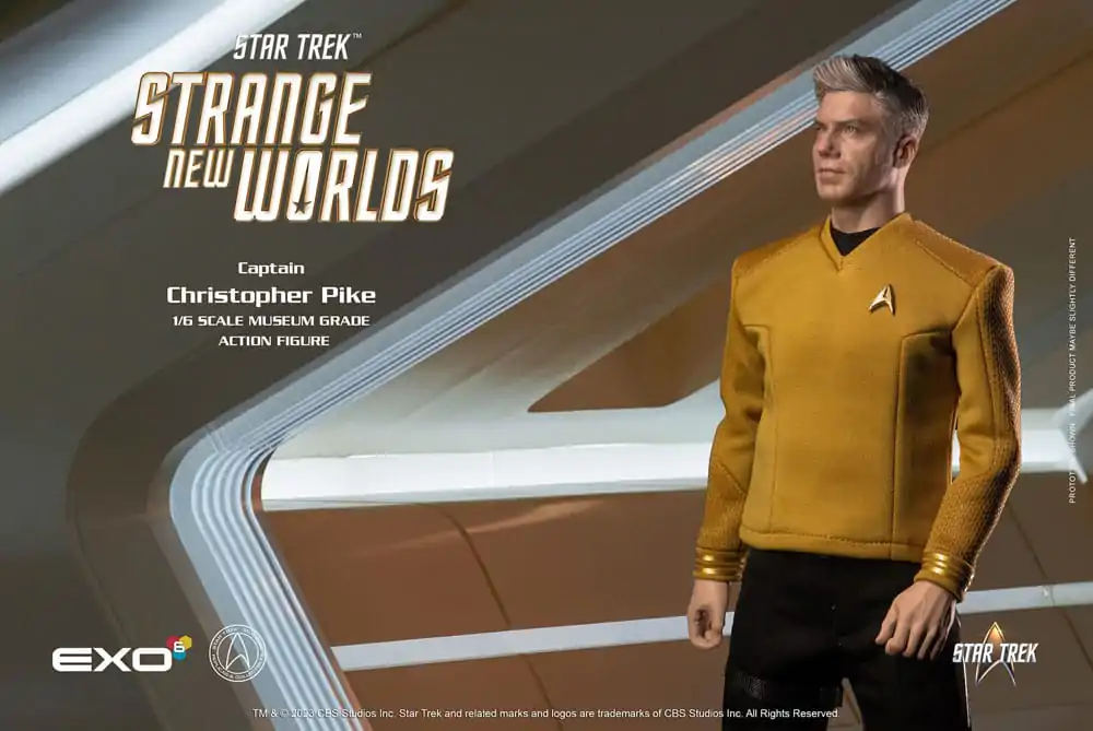 Star Trek: Strange New Worlds Akčná figúrka 1/6 Kapitán Christopher Pike 30 cm produktová fotografia