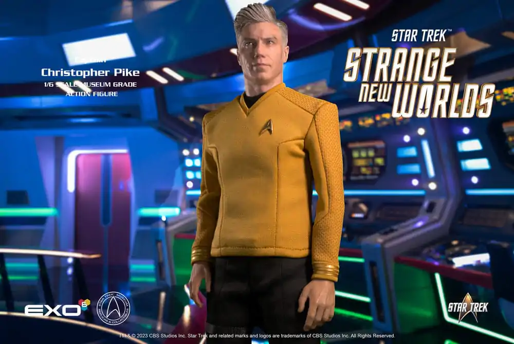 Star Trek: Strange New Worlds Akčná figúrka 1/6 Kapitán Christopher Pike 30 cm produktová fotografia