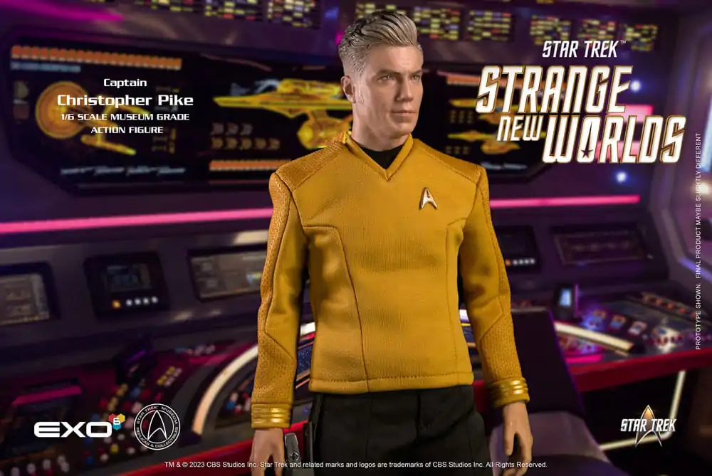 Star Trek: Strange New Worlds Akčná figúrka 1/6 Kapitán Christopher Pike 30 cm produktová fotografia